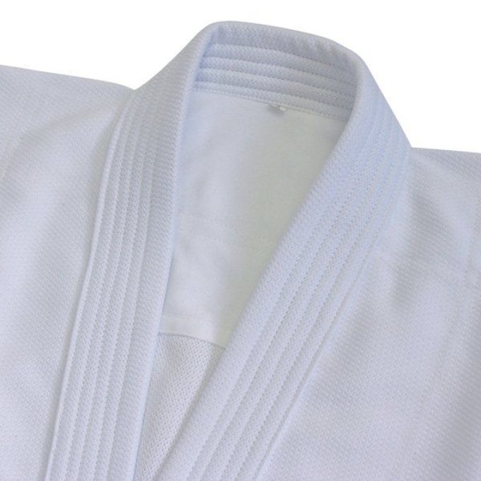 Veste kimono Aikido Gi coton blanchi Sashiko Kuh Toray Tozando Taille 3