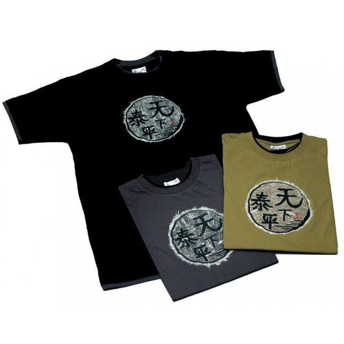 Tee shirt japonais Tenka Taihei "Made in Japan"  