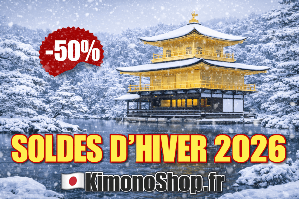 Soldes d’Hiver 2026 du Japon : Jusqu’à -50 % sur Samue, Kimono japonais  & Tenues Traditionnelles
