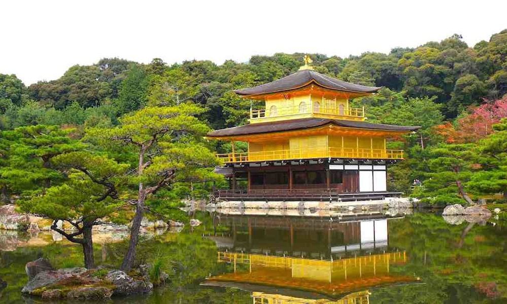 Kinkakuji "Le pavillon d'or" Kyoto Japon