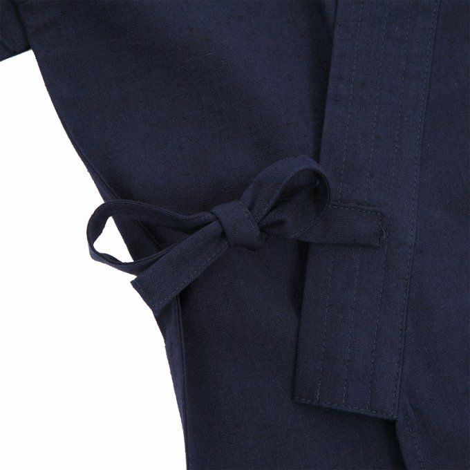 Samue TsumogiOri coton bleu marine Taille M "Made in Japan"