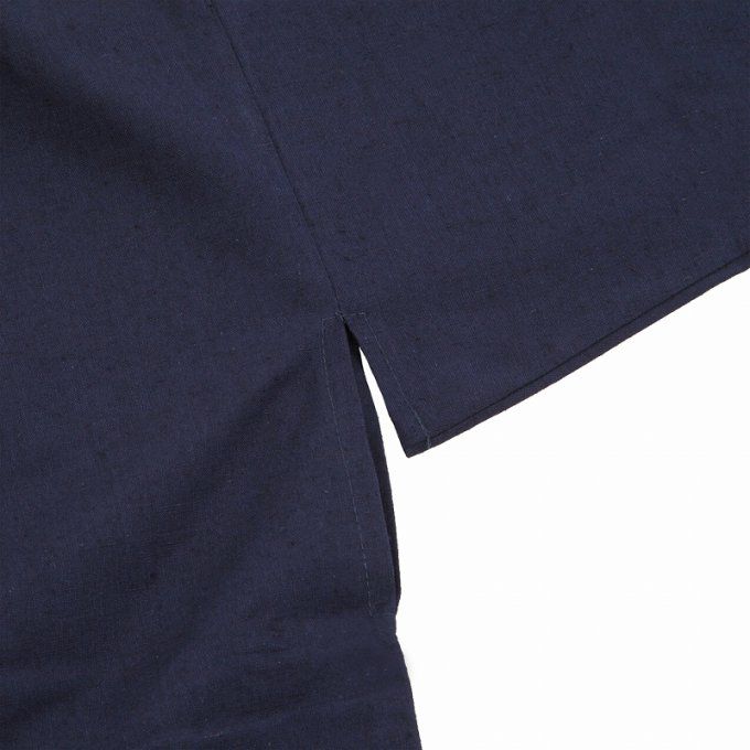 Samue TsumogiOri coton bleu marine Taille M "Made in Japan"