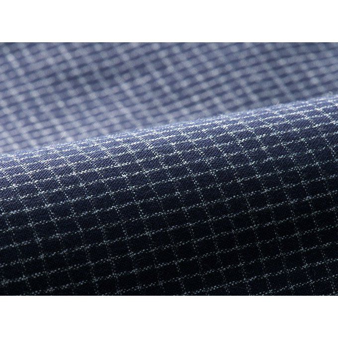 Hanten hiver Shokumon HitoGara bleu marine "Made in Japan"  