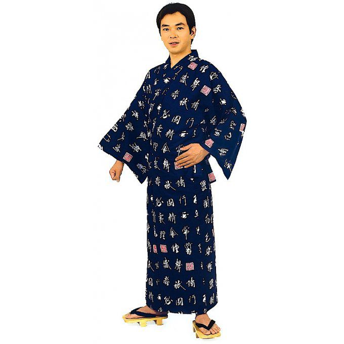 Yukata Heike Monogatari homme "Made in Japan" 