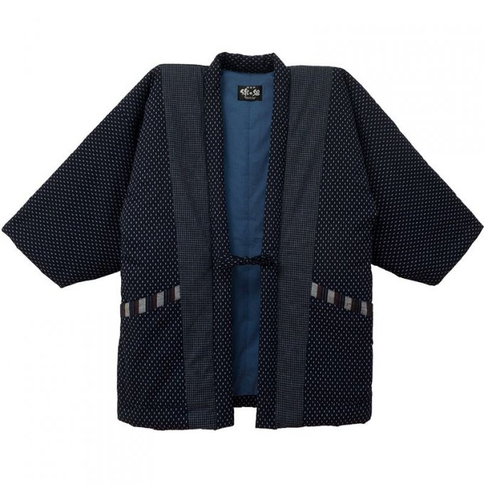 Kimono Hanten hiver Dobī o Araregara "Made in Japan" grande taille 3L  