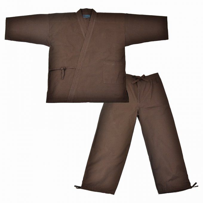 Samue Muji Momen Kogecha coton marron Taille 2L