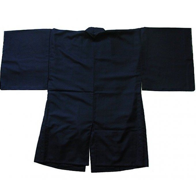 Luxe Kimono Iaido Gi tetron noir Tozando