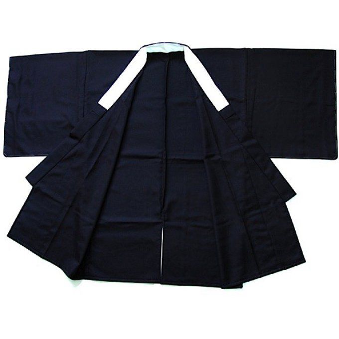 Luxe Kimono Iaido Gi tetron noir Tozando