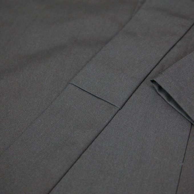 Luxe Dogi Iaido BioClean Sayaka polyester noir Taille 5 - HandMade In Kyoto Japan  