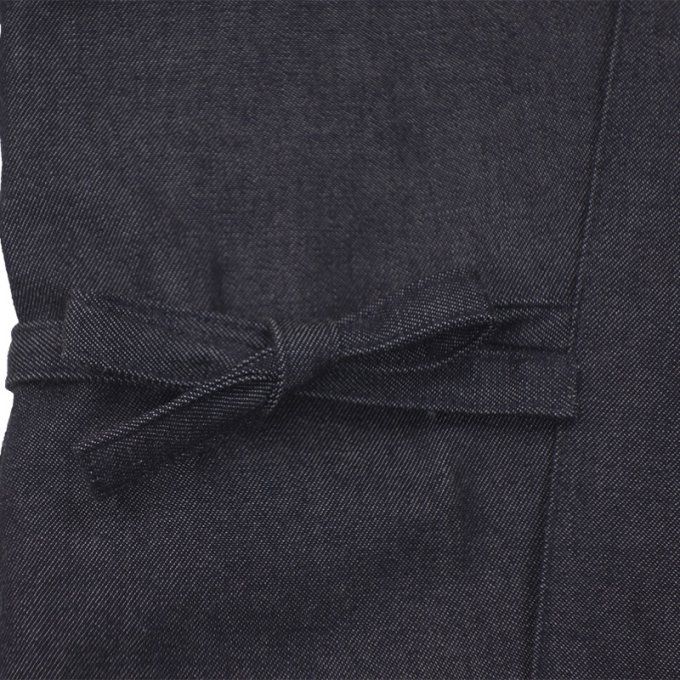 Luxe samue japonais Denim coton jeans noir "Made in japan"