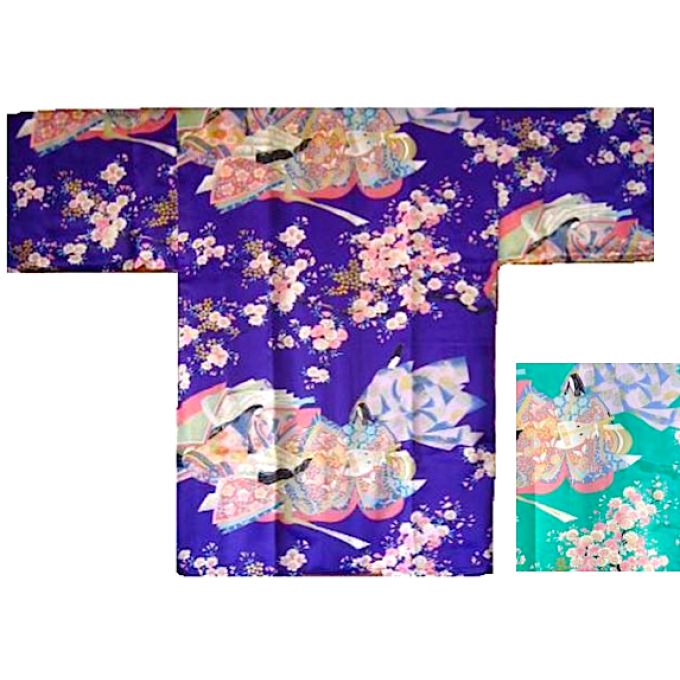 Hanten Sakura Ocho polyester femme "Made in Japan"