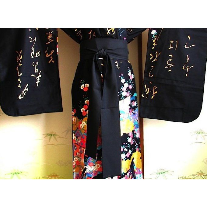  Ceinture Yukata Date Jime couleurs polyester femme