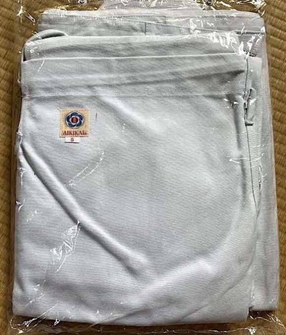 Kimono karate Aïkido coton canva blanchi Bio Taille 5 (185cm) Tozando 