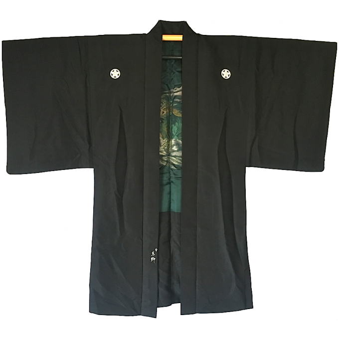 Ancien haori Yama No Keshiki Umebachi Montsuki homme "Made in Japan"