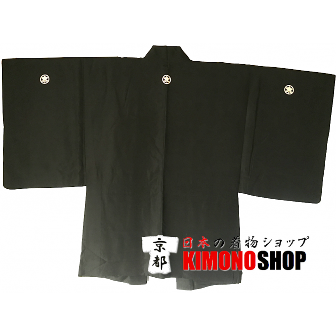 Ancien haori samourai Nara Tachibana Montsuki homme "Made in Japan"