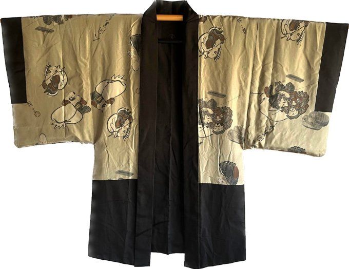 Antique Haori Shichifukujin homme