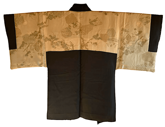 Antique Haori Montsuki Tokaido no Katsuyaku du Japon 