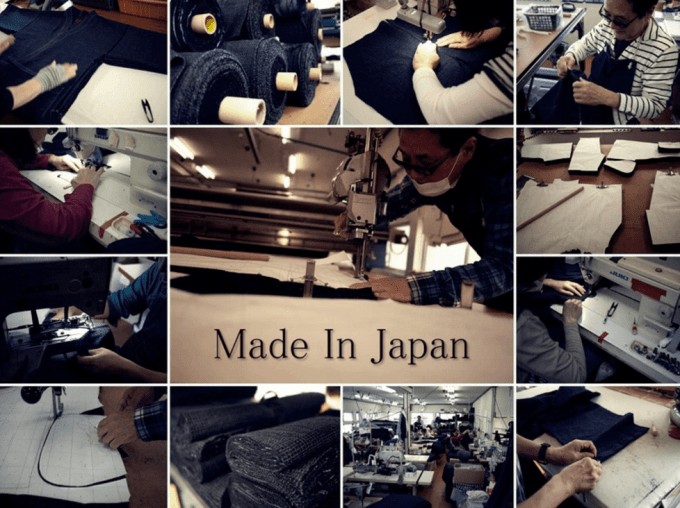 Chemise japonaise homme -Kurume Konita-jime Indigo  Made in Japan 