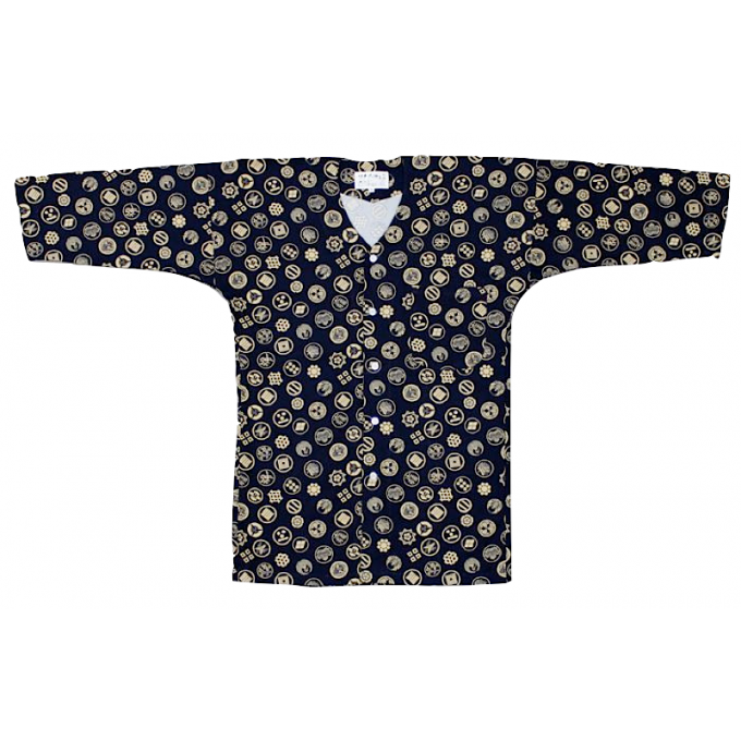 Chemise japonaise KoiGuchi Samourai Kamon Sengoku Jidai 