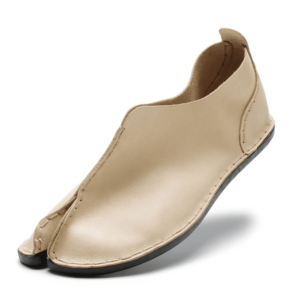 CRAFTABI Luxe Chaussures japonaise Tabi cuir naturel Made in Japan