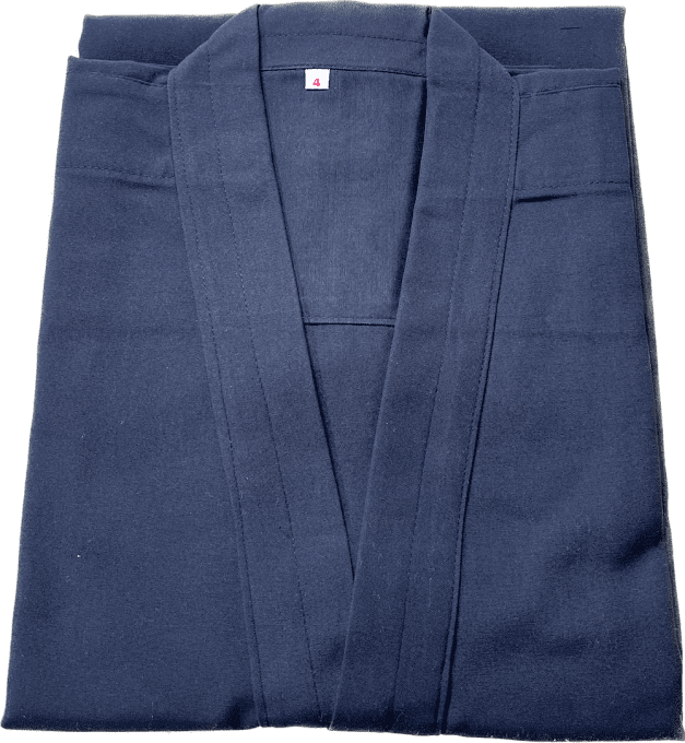 Dogi iaido Tozando Toray Tetrex® bleu nuit Taille 4 Made in Japan   