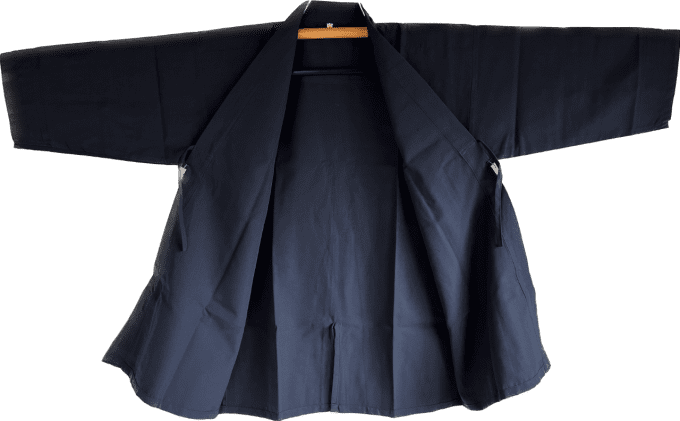 Dogi iaido Tozando Toray Tetrex® bleu nuit Taille 4 Made in Japan   