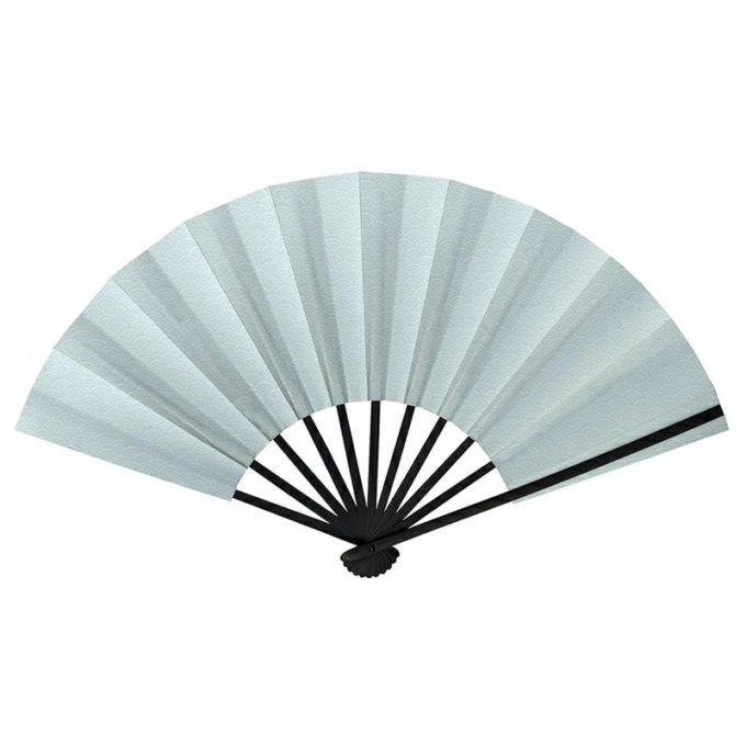 Éventail japonais Hokusai « La Grande Vague de Kanagawa » Sensu | Fabriqué au Japon