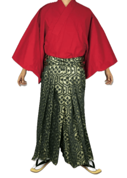 Hakama Umanori Kinran Kamon Kikko Hanabishi 