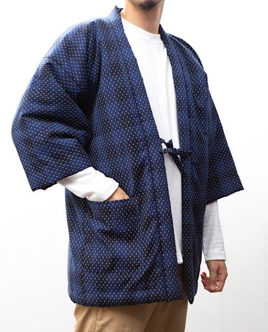 Hanten d'hiver Dobi Arare Kōshi classique homme Made in Japan