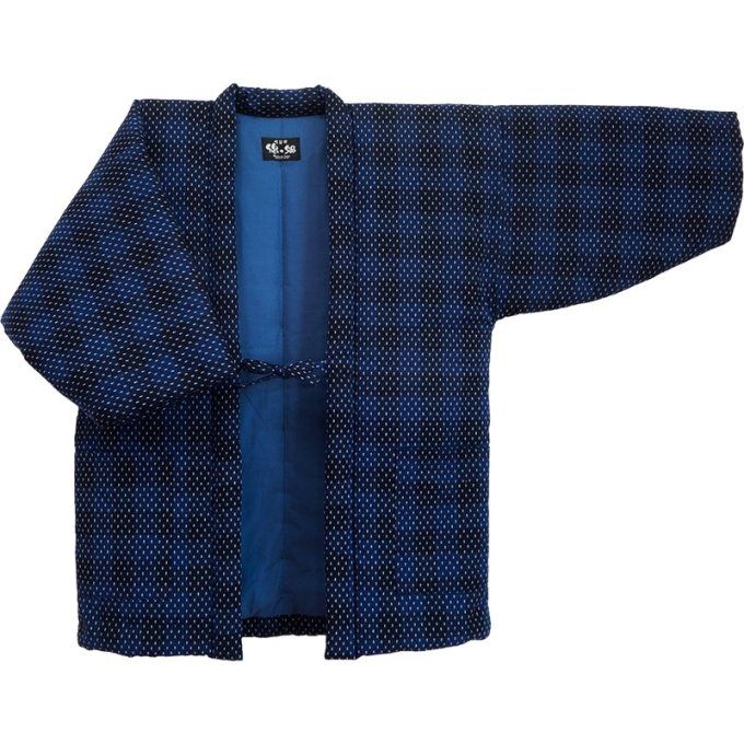 Hanten d'hiver Dobi Arare Kōshi classique homme Made in Japan