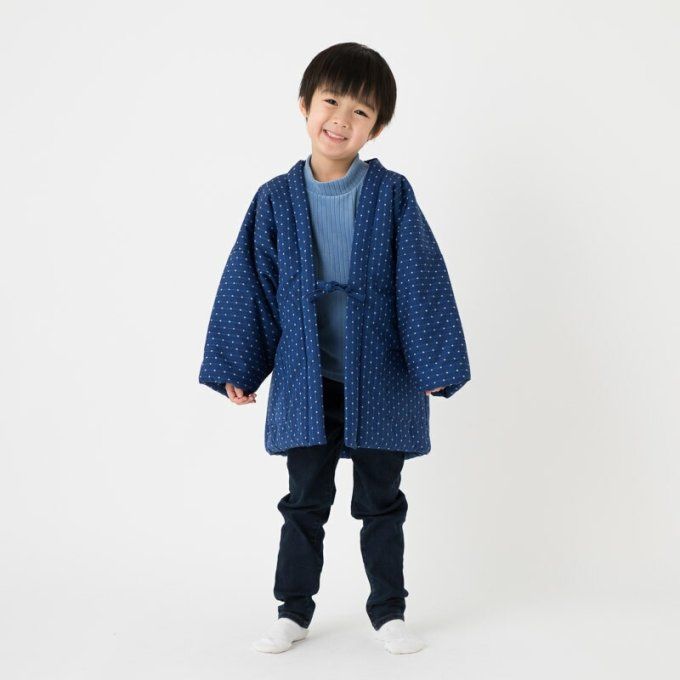 Hanten hiver Dobby enfant - Fabrication au Japon