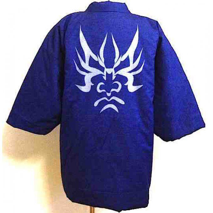 Hanten Kabuki bleu marine hiver "Made in Japan"