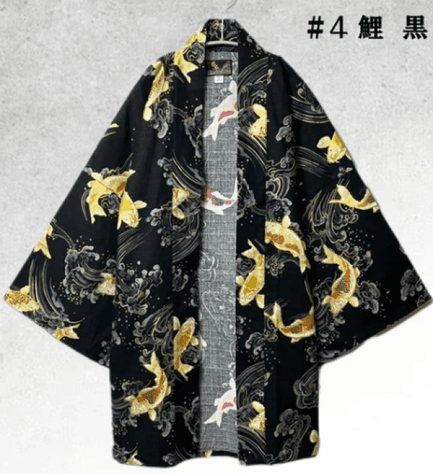 Hanten Traditionnel Japonais Carpe Koi– Made in Japan