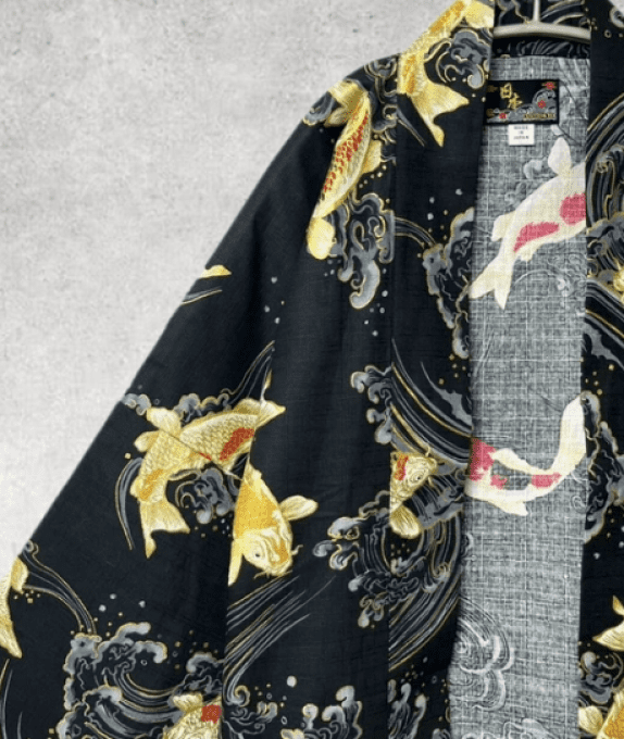 Hanten Traditionnel Japonais Carpe Koi– Made in Japan