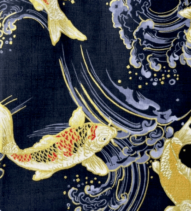 Hanten Traditionnel Japonais Carpe Koi– Made in Japan
