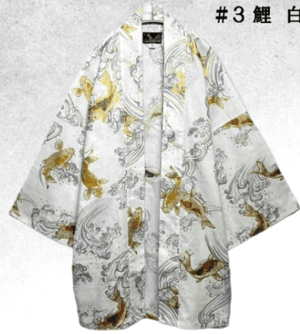 Hanten Traditionnel Japonais Carpe Koi– Made in Japan