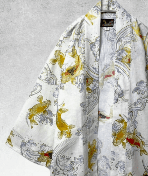 Hanten Traditionnel Japonais Carpe Koi– Made in Japan