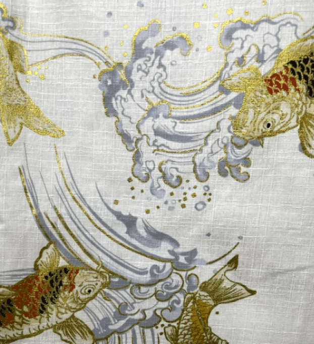 Hanten Traditionnel Japonais Carpe Koi– Made in Japan
