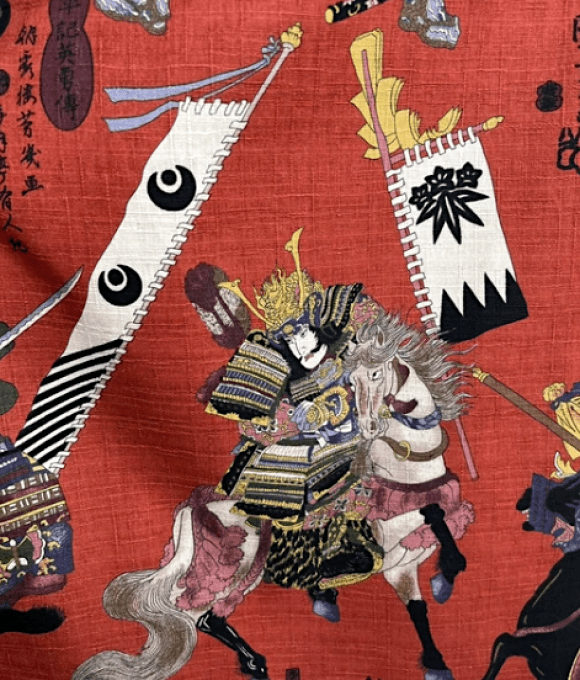 Hanten Traditionnel Japonais Guerrier Samouraï – Made in Japan