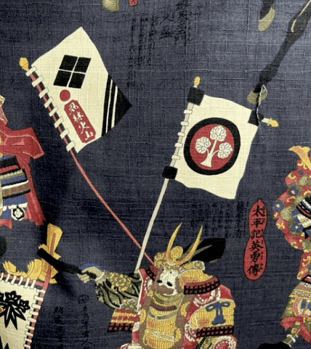 Hanten Traditionnel Japonais Guerrier Samouraï – Made in Japan