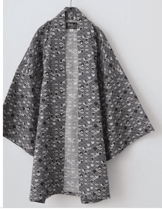 Hanten Traditionnel Japonais Nami Neko Chats & Vagues – Made in Japan