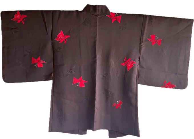 Haori japonais femme Ômurasaki-tsutsuji 