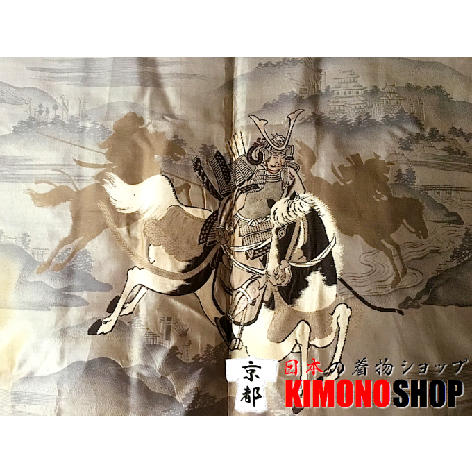 Luxe Ancien Haori Samourai Montsuki homme "Made in Japan"