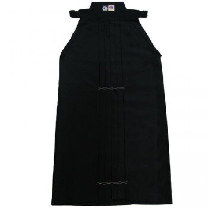 Hakama Aikido polyester bleu marine taille 24 Tozando AH-400