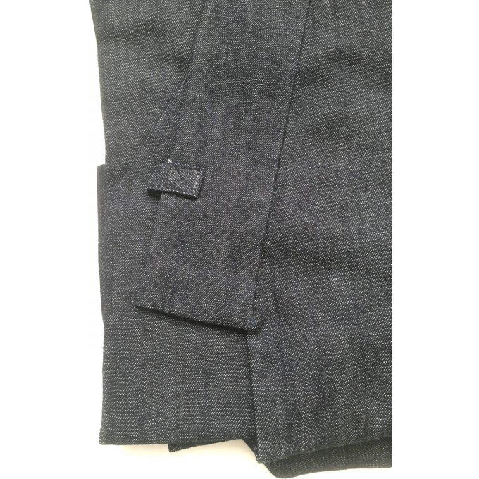 Luxe samue coton noir Denim (Jeans) homme Taille:M HandMade in Japan  