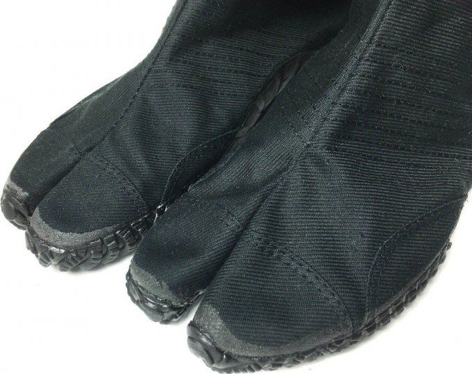 Chaussure Ninja Jikatabi Saibu noir 7 Kohaze Taille 26cm Marugo  