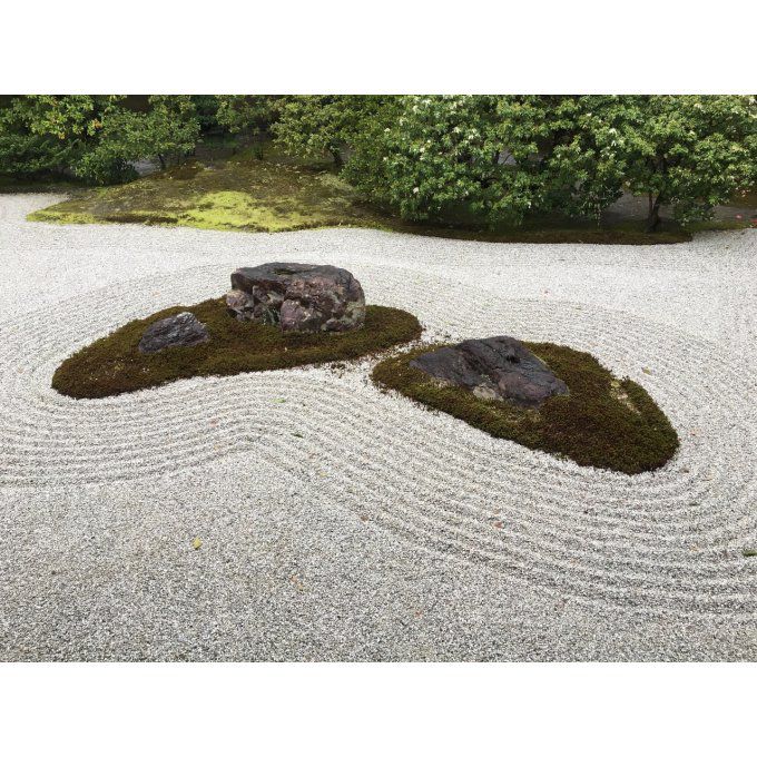 Boite d'encens japonais bois de Santal Temple Zen Kenninji Kyoto