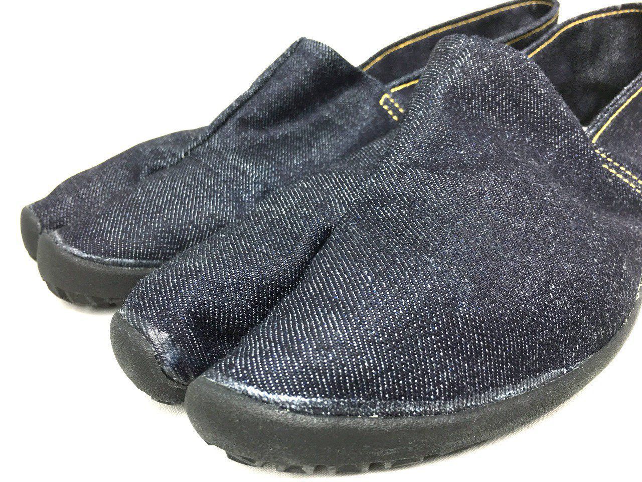 Luxe Chaussure Jikatabi TabiRela Denim Marugo homme Taille 28cm "Made in Kurashiki Japan" 