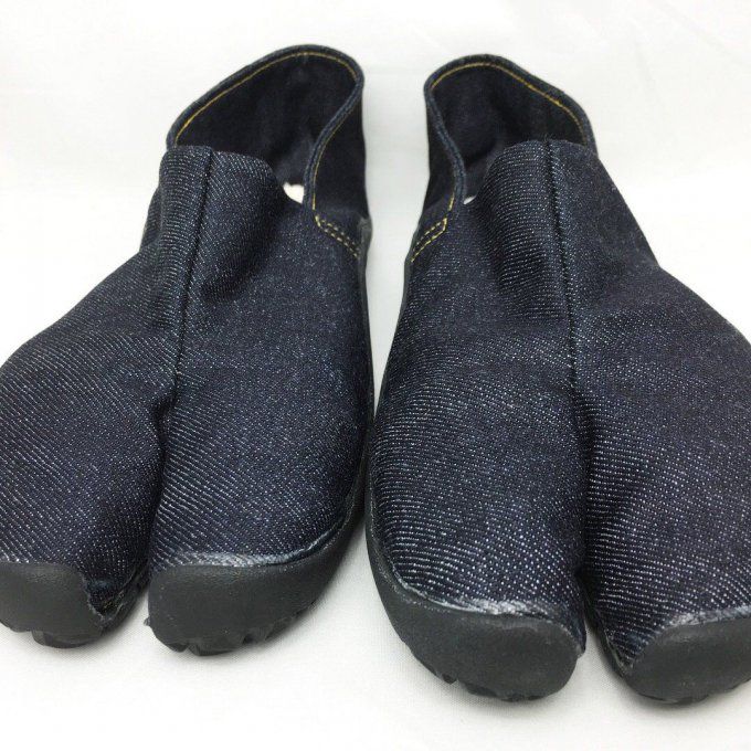 Luxe Chaussure Jikatabi TabiRela Denim Marugo homme Taille 28cm "Made in Kurashiki Japan" 