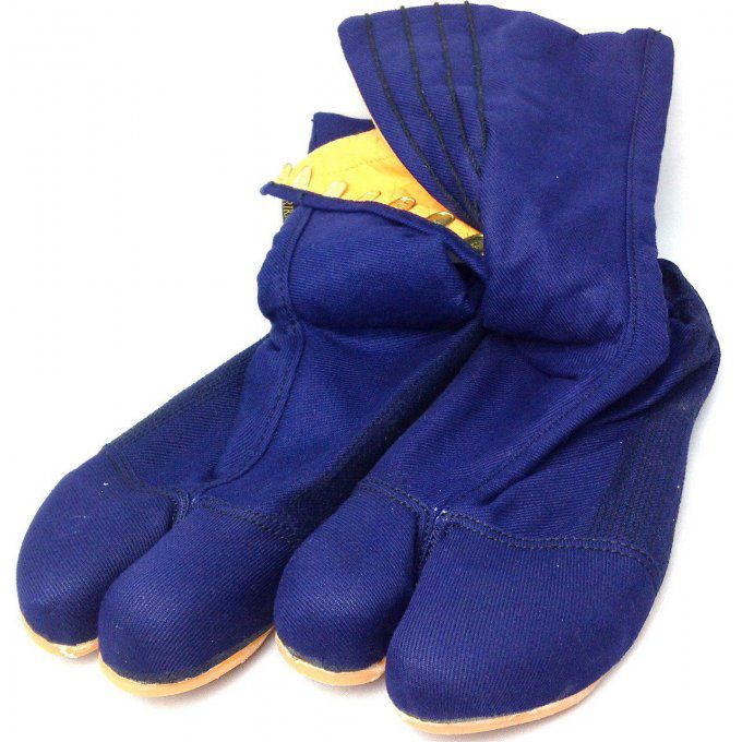 Jikatabi Anzen bleu marine 12 kohaze 27cm